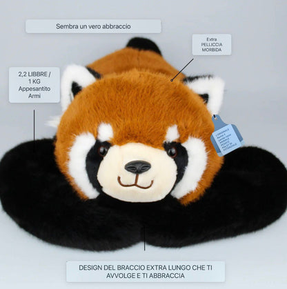 SOFTHUGGO – Compagno coccoloso per la riduzione dello stress con pelliccia sintetica ultra morbida🧸 🐼